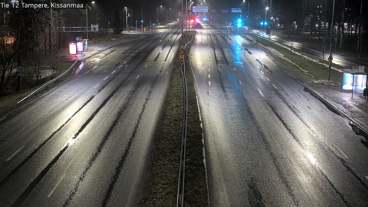 Weather Camera Image Väg 12 Tammerfors, Kissanmaa, Tampere, Pirkanmaa