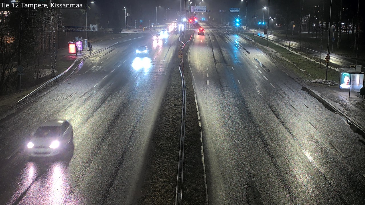 Weather Camera Image Väg 12 Tammerfors, Kissanmaa, Tampere, Pirkanmaa