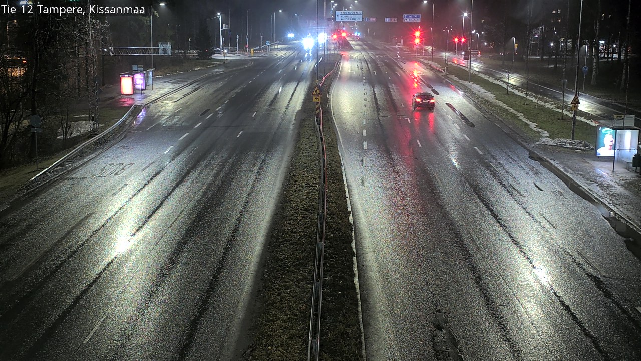 Weather Camera Image Väg 12 Tammerfors, Kissanmaa, Tampere, Pirkanmaa