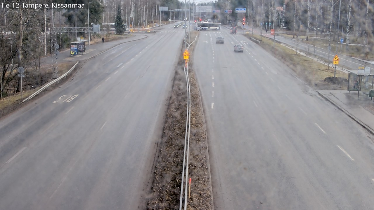 Weather Camera Image Väg 12 Tammerfors, Kissanmaa, Tampere, Pirkanmaa