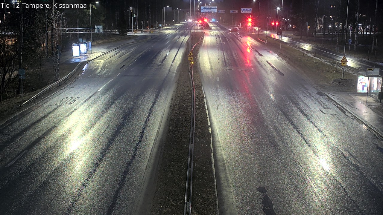 Weather Camera Image Väg 12 Tammerfors, Kissanmaa, Tampere, Pirkanmaa