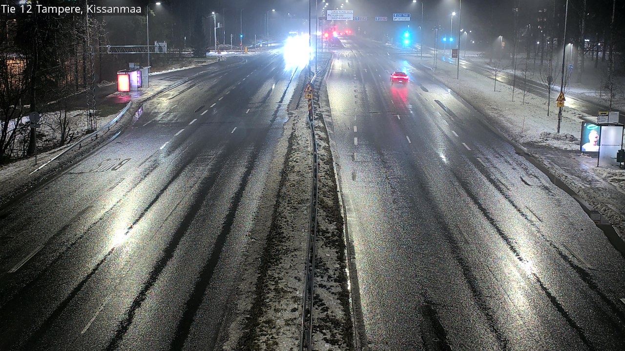 Weather Camera Image Väg 12 Tammerfors, Kissanmaa, Tampere, Pirkanmaa