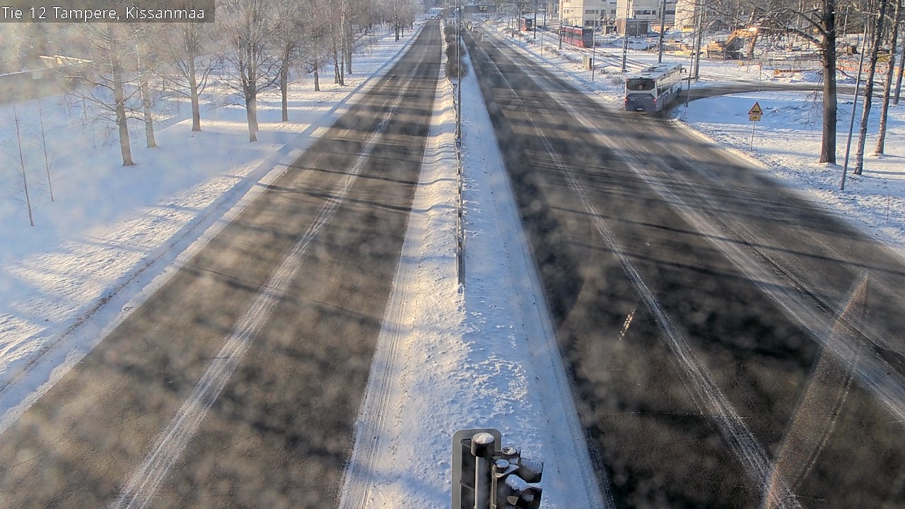 Weather Camera Image Road 12 Tampere, Kissanmaa, Tampere, Pirkanmaa