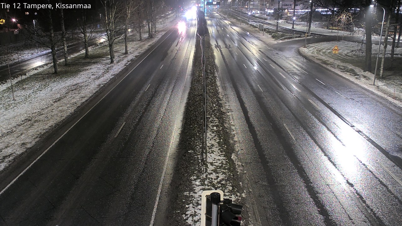 Weather Camera Image Väg 12 Tammerfors, Kissanmaa, Tampere, Pirkanmaa