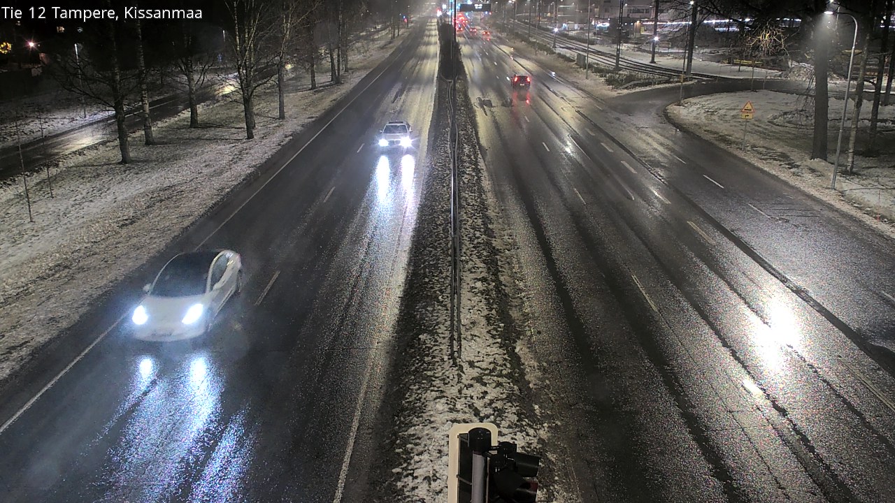 Weather Camera Image Väg 12 Tammerfors, Kissanmaa, Tampere, Pirkanmaa