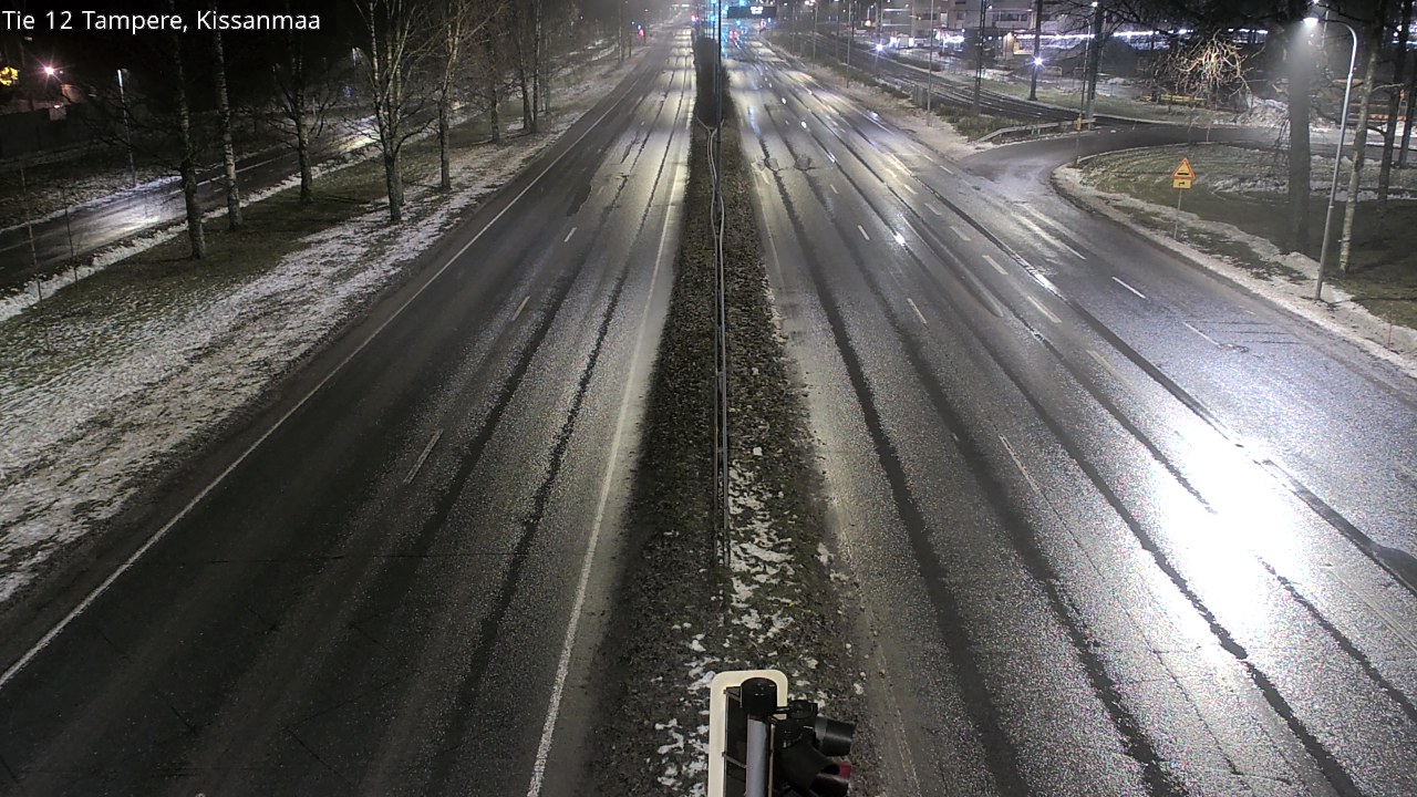 Weather Camera Image Väg 12 Tammerfors, Kissanmaa, Tampere, Pirkanmaa
