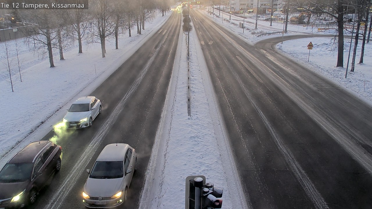 Weather Camera Image Väg 12 Tammerfors, Kissanmaa, Tampere, Pirkanmaa