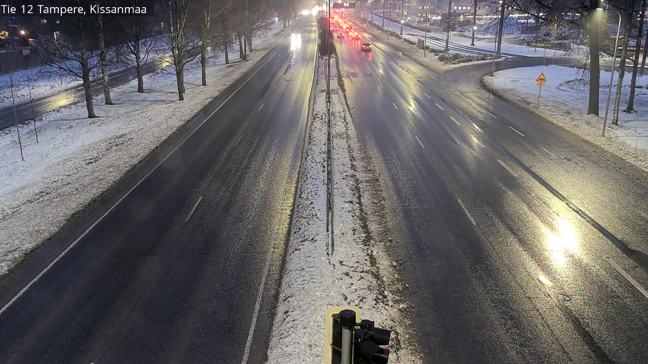 Weather Camera Image Väg 12 Tammerfors, Kissanmaa, Tampere, Pirkanmaa