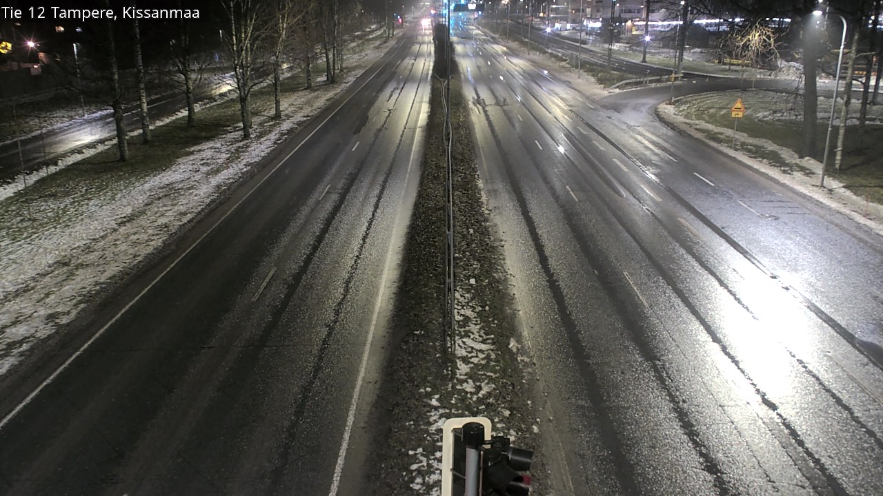 Weather Camera Image Väg 12 Tammerfors, Kissanmaa, Tampere, Pirkanmaa