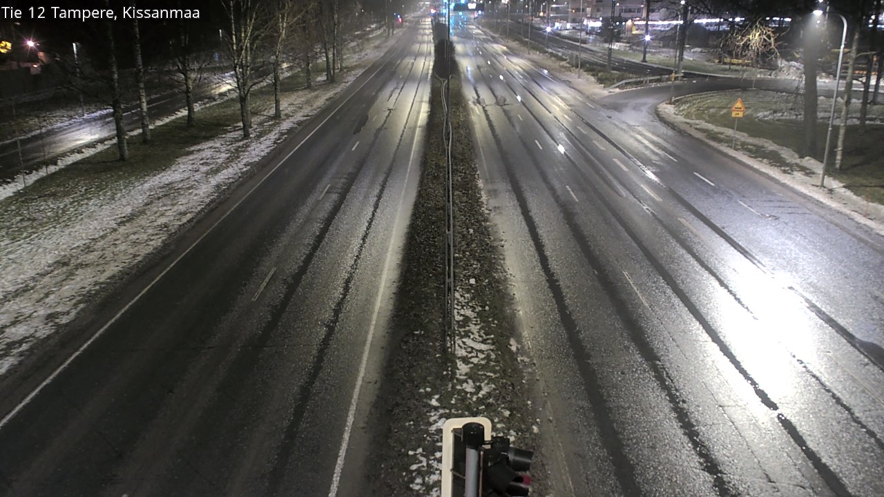 Weather Camera Image Väg 12 Tammerfors, Kissanmaa, Tampere, Pirkanmaa