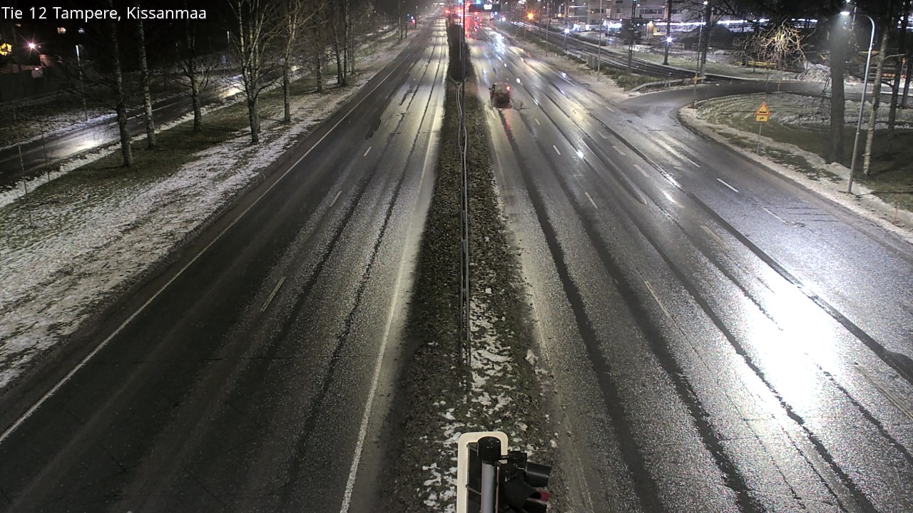 Weather Camera Image Väg 12 Tammerfors, Kissanmaa, Tampere, Pirkanmaa