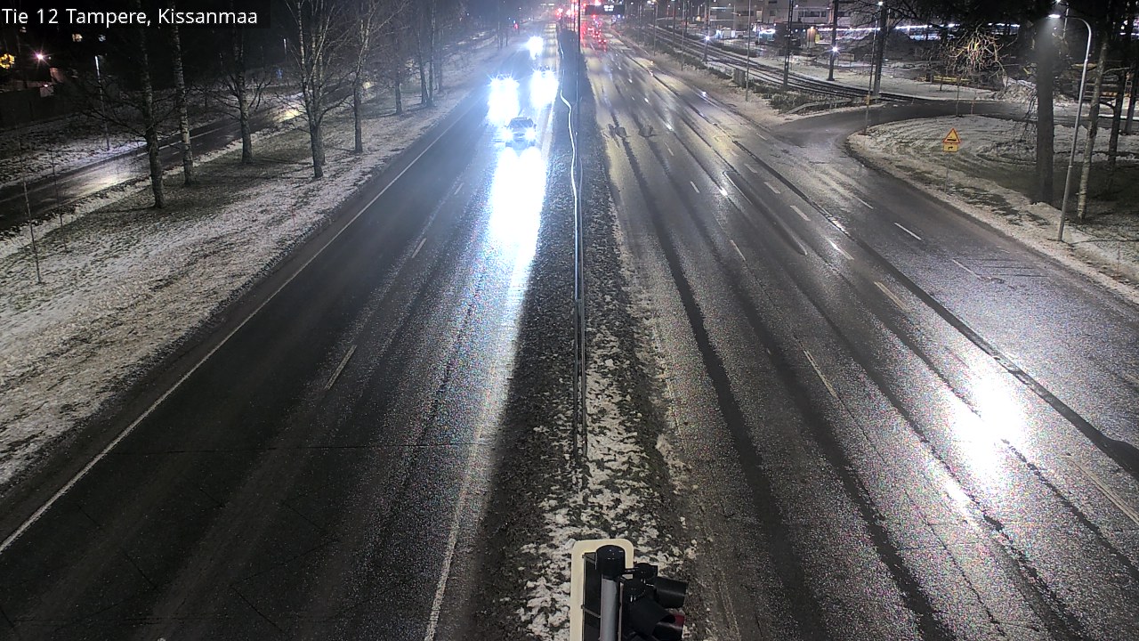 Weather Camera Image Väg 12 Tammerfors, Kissanmaa, Tampere, Pirkanmaa