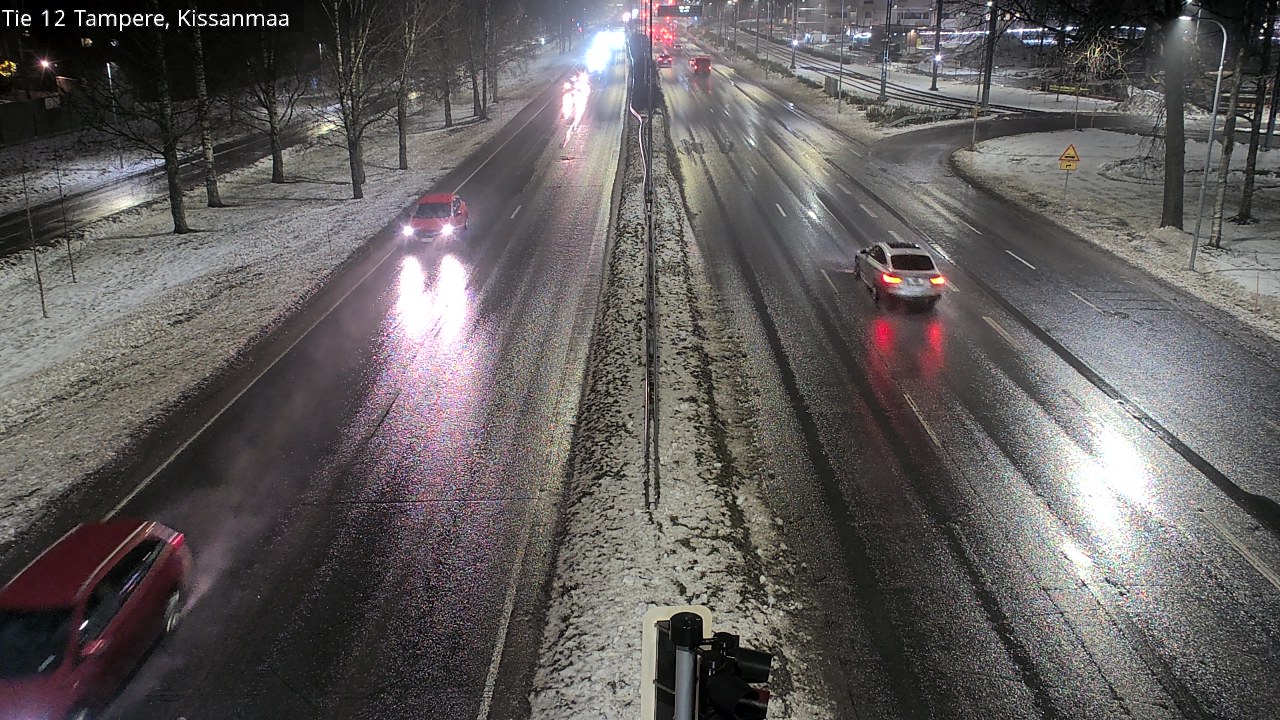 Weather Camera Image Väg 12 Tammerfors, Kissanmaa, Tampere, Pirkanmaa