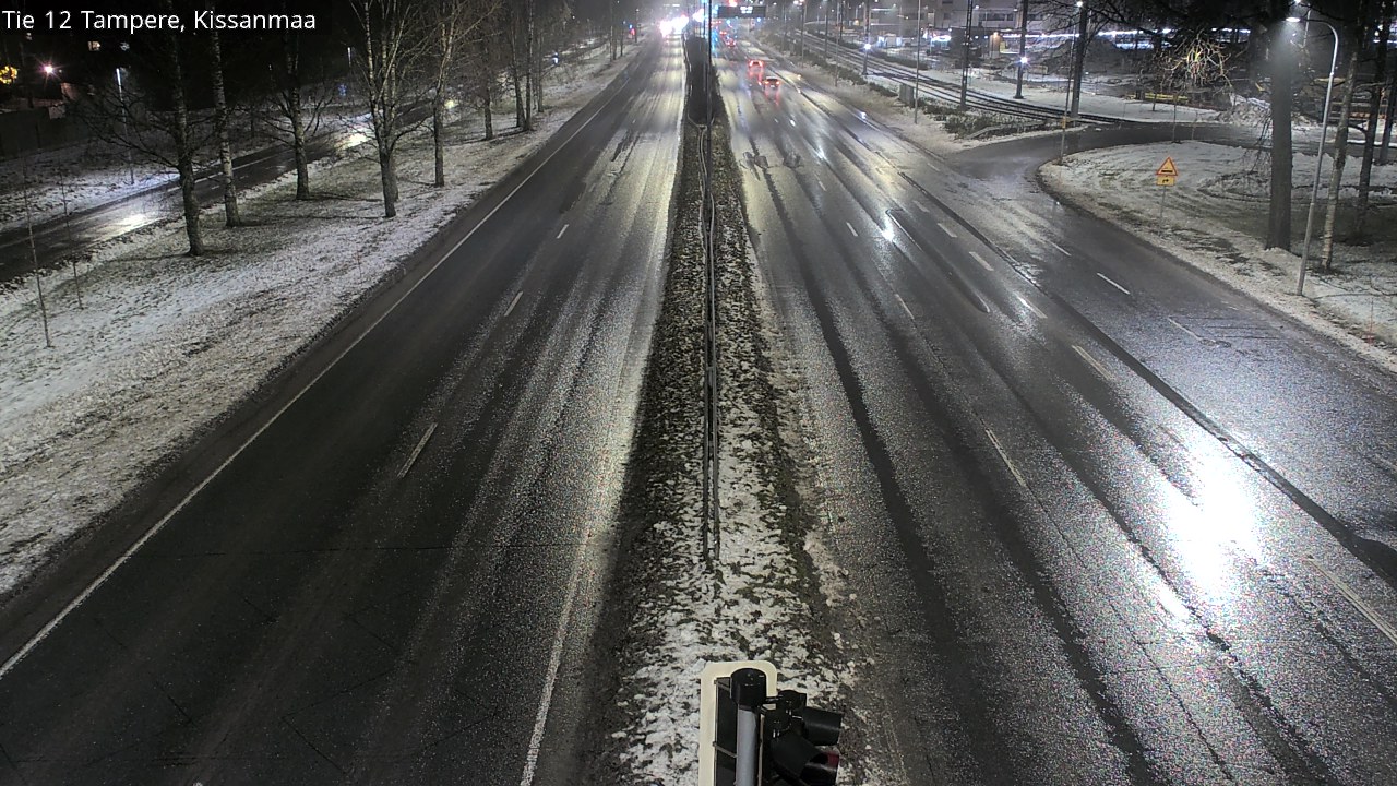 Weather Camera Image Väg 12 Tammerfors, Kissanmaa, Tampere, Pirkanmaa