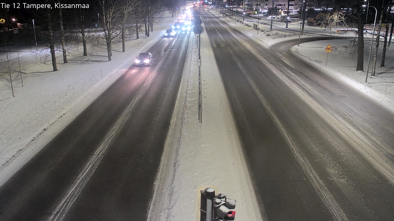 Weather Camera Image Väg 12 Tammerfors, Kissanmaa, Tampere, Pirkanmaa