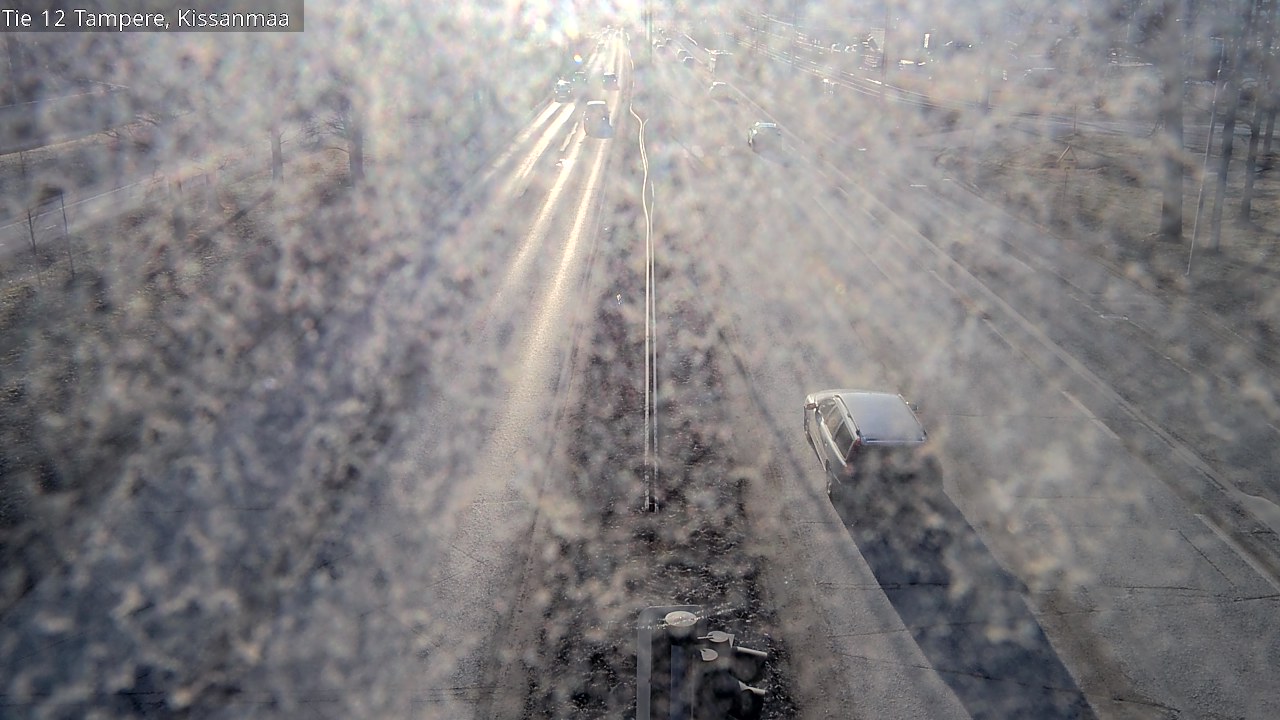 Weather Camera Image Väg 12 Tammerfors, Kissanmaa, Tampere, Pirkanmaa