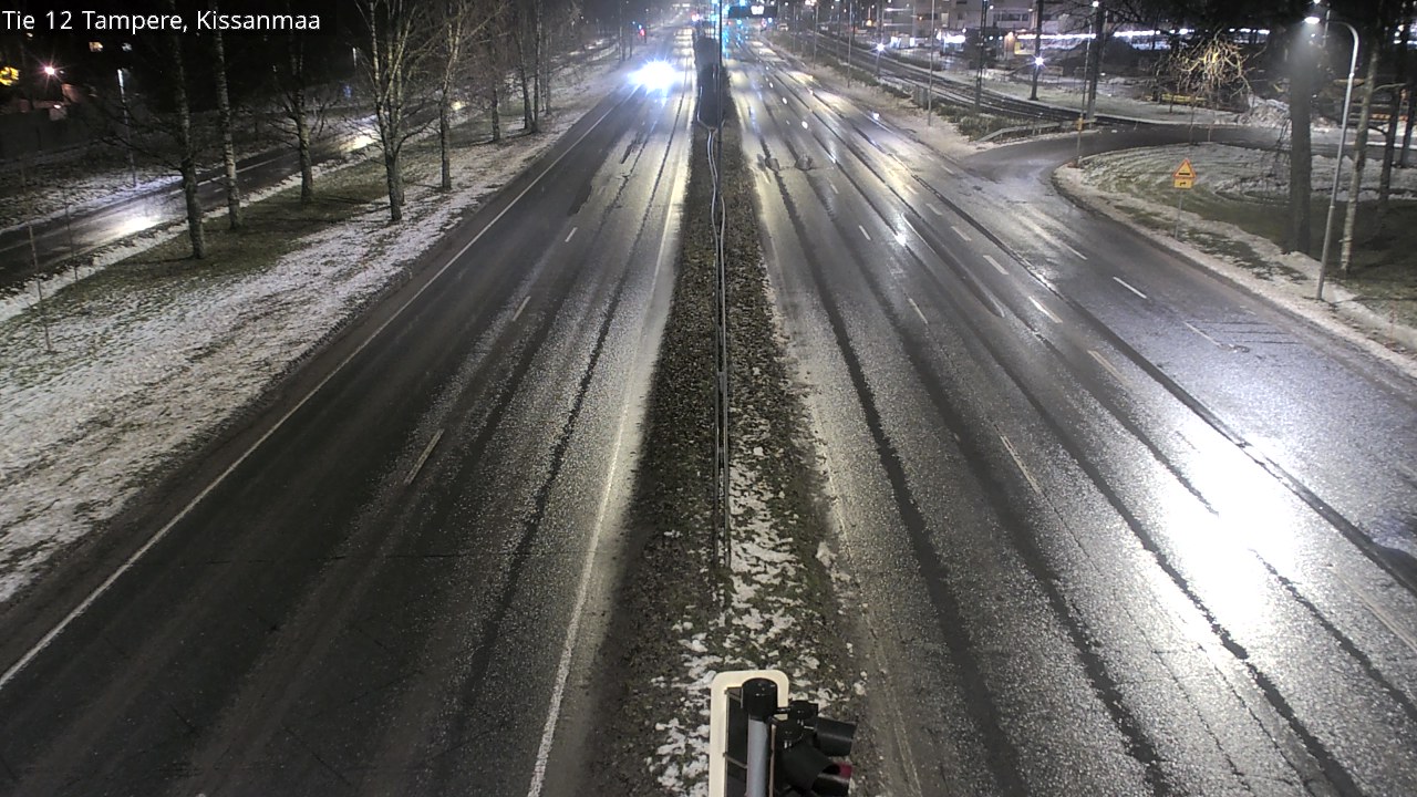 Weather Camera Image Väg 12 Tammerfors, Kissanmaa, Tampere, Pirkanmaa