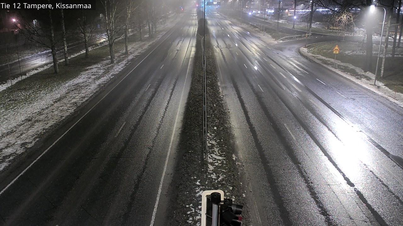 Weather Camera Image Väg 12 Tammerfors, Kissanmaa, Tampere, Pirkanmaa