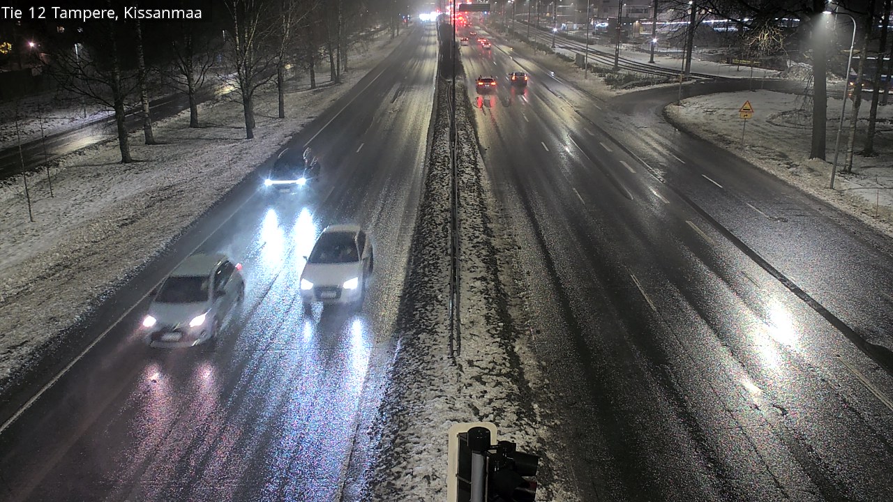 Weather Camera Image Väg 12 Tammerfors, Kissanmaa, Tampere, Pirkanmaa