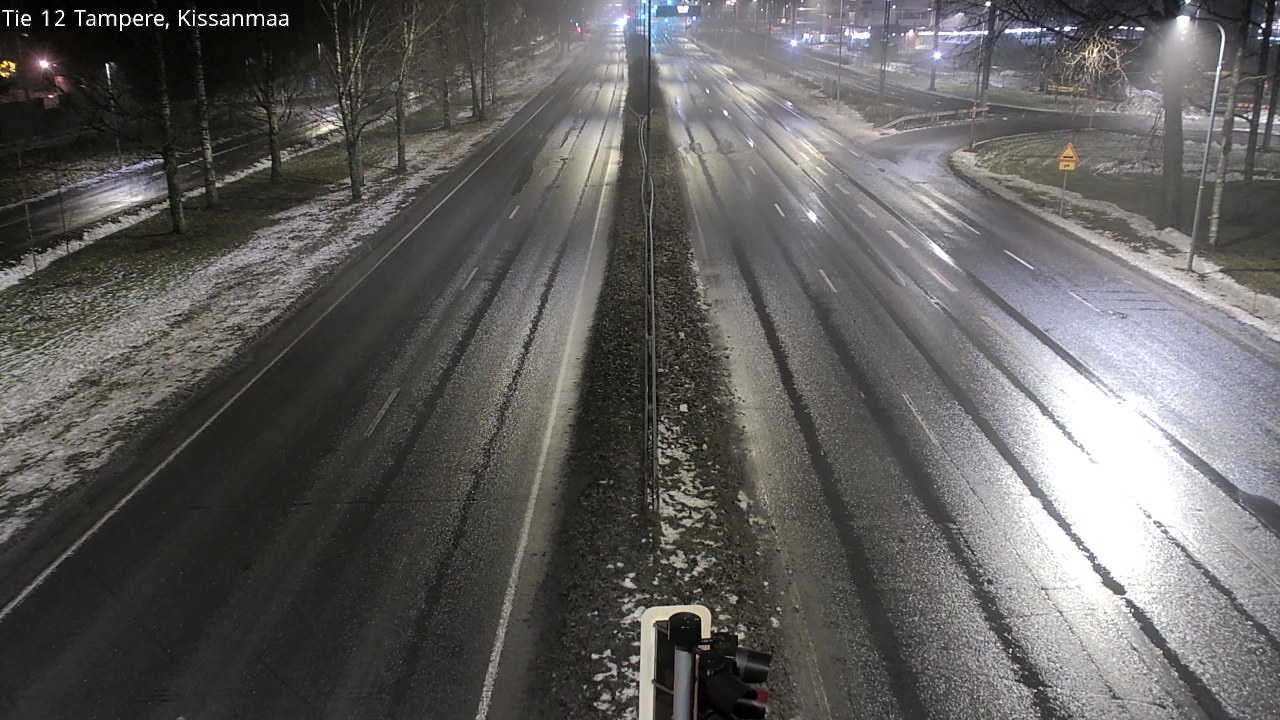 Weather Camera Image Väg 12 Tammerfors, Kissanmaa, Tampere, Pirkanmaa
