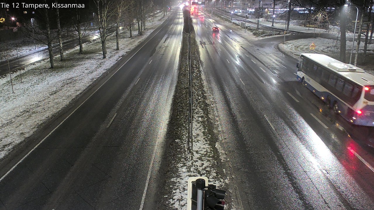 Weather Camera Image Väg 12 Tammerfors, Kissanmaa, Tampere, Pirkanmaa