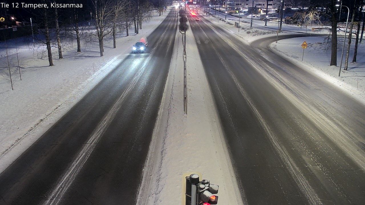 Weather Camera Image Väg 12 Tammerfors, Kissanmaa, Tampere, Pirkanmaa