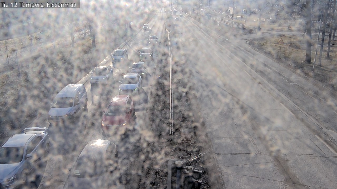 Weather Camera Image Väg 12 Tammerfors, Kissanmaa, Tampere, Pirkanmaa