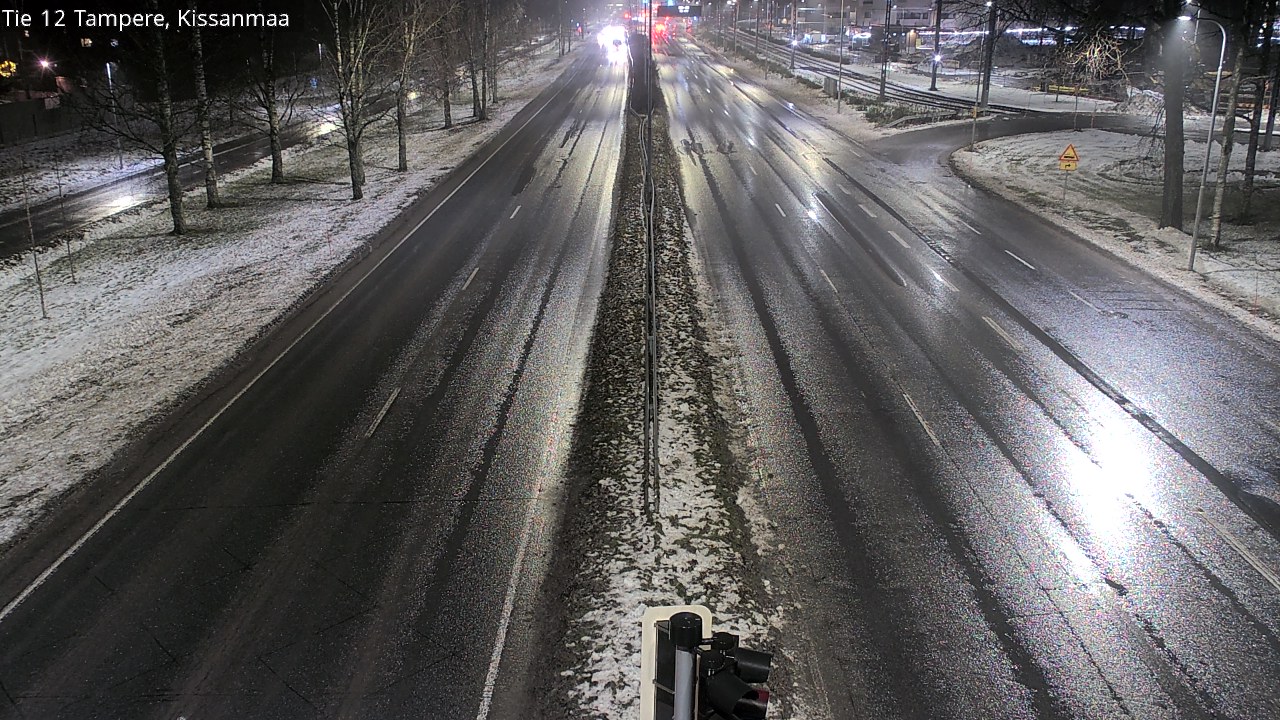 Weather Camera Image Väg 12 Tammerfors, Kissanmaa, Tampere, Pirkanmaa