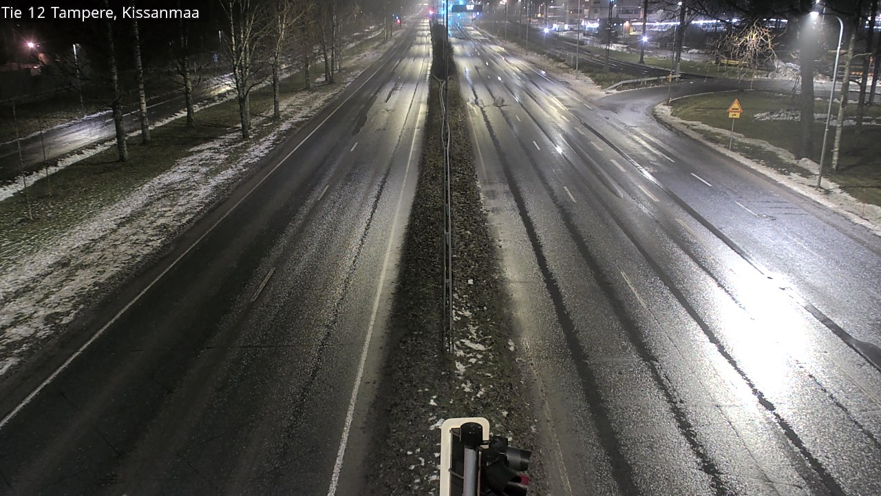 Weather Camera Image Väg 12 Tammerfors, Kissanmaa, Tampere, Pirkanmaa