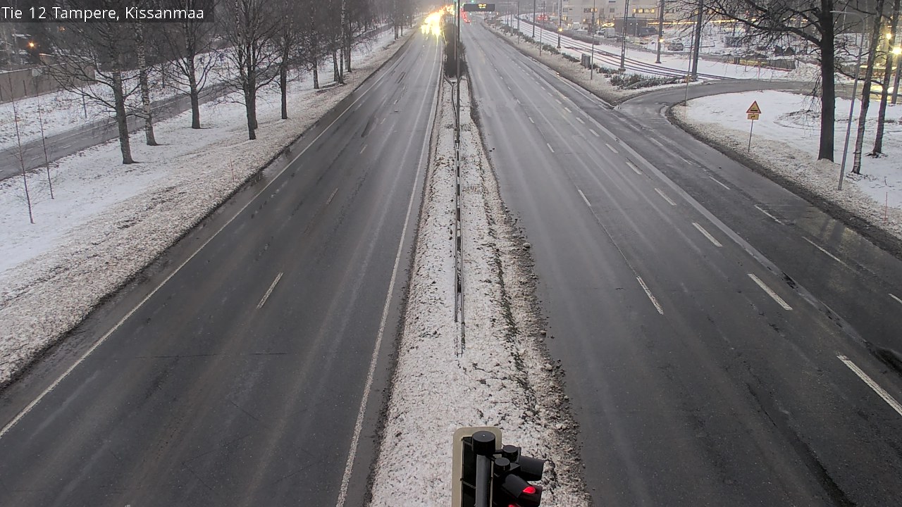 Weather Camera Image Väg 12 Tammerfors, Kissanmaa, Tampere, Pirkanmaa