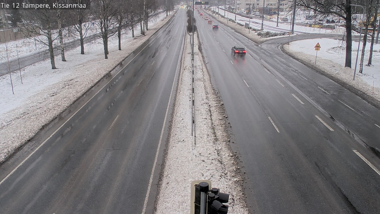 Weather Camera Image Väg 12 Tammerfors, Kissanmaa, Tampere, Pirkanmaa