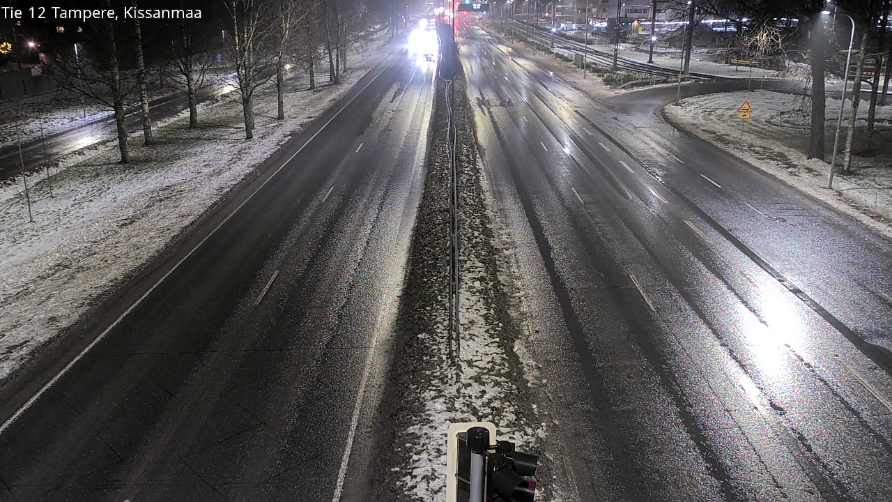 Weather Camera Image Väg 12 Tammerfors, Kissanmaa, Tampere, Pirkanmaa