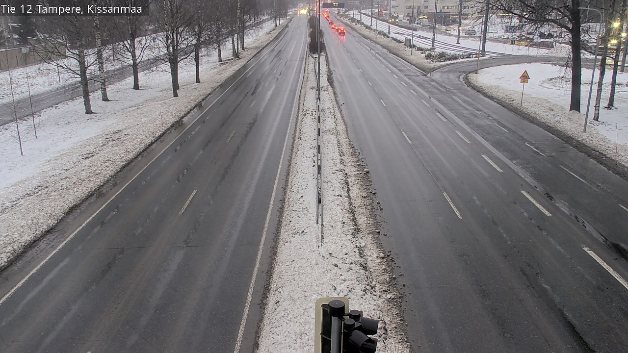 Weather Camera Image Väg 12 Tammerfors, Kissanmaa, Tampere, Pirkanmaa