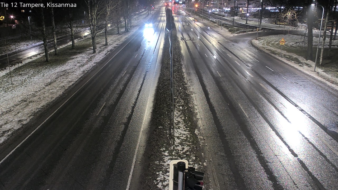 Weather Camera Image Väg 12 Tammerfors, Kissanmaa, Tampere, Pirkanmaa