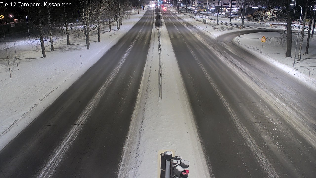 Weather Camera Image Väg 12 Tammerfors, Kissanmaa, Tampere, Pirkanmaa