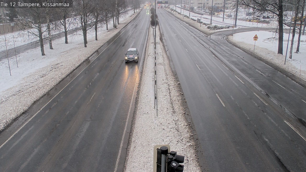 Weather Camera Image Väg 12 Tammerfors, Kissanmaa, Tampere, Pirkanmaa