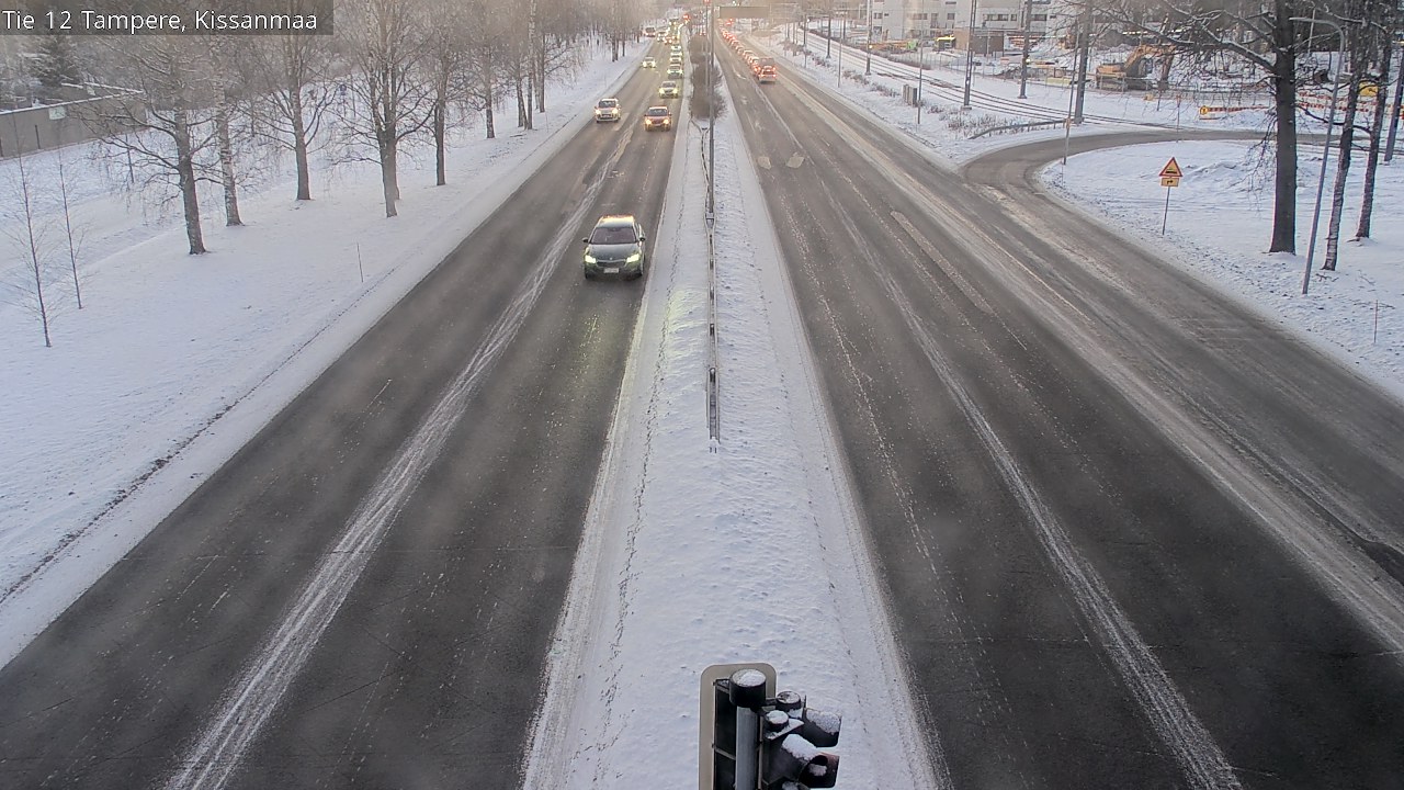 Weather Camera Image Väg 12 Tammerfors, Kissanmaa, Tampere, Pirkanmaa