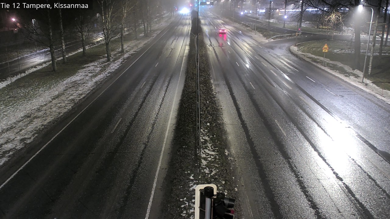 Weather Camera Image Väg 12 Tammerfors, Kissanmaa, Tampere, Pirkanmaa