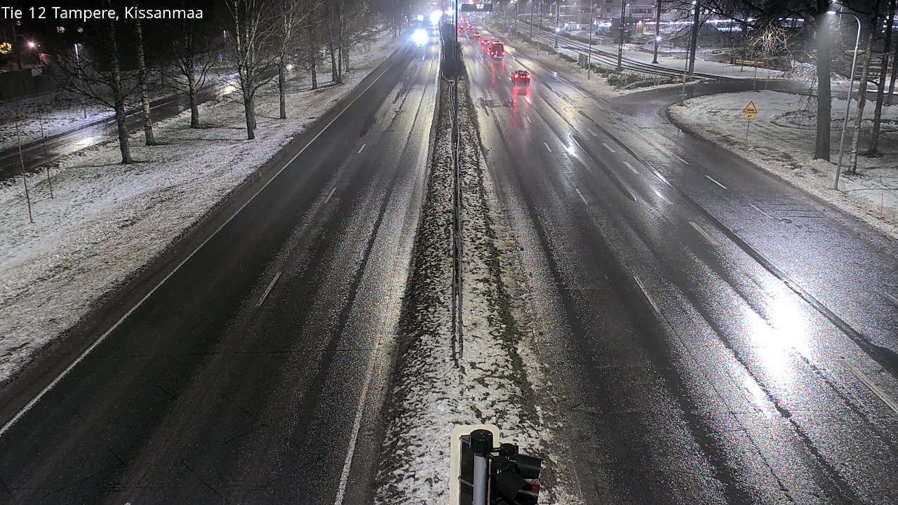 Weather Camera Image Väg 12 Tammerfors, Kissanmaa, Tampere, Pirkanmaa