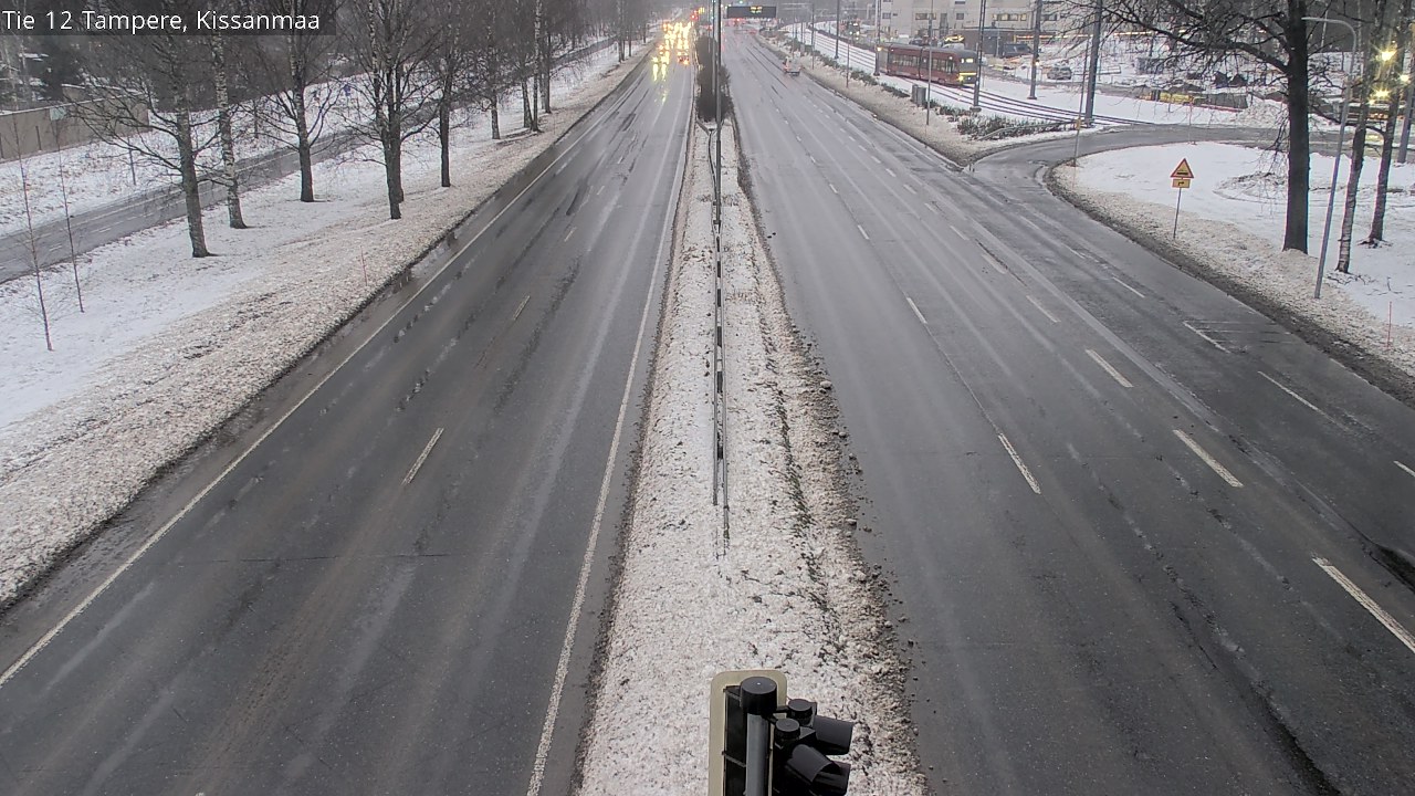 Weather Camera Image Väg 12 Tammerfors, Kissanmaa, Tampere, Pirkanmaa