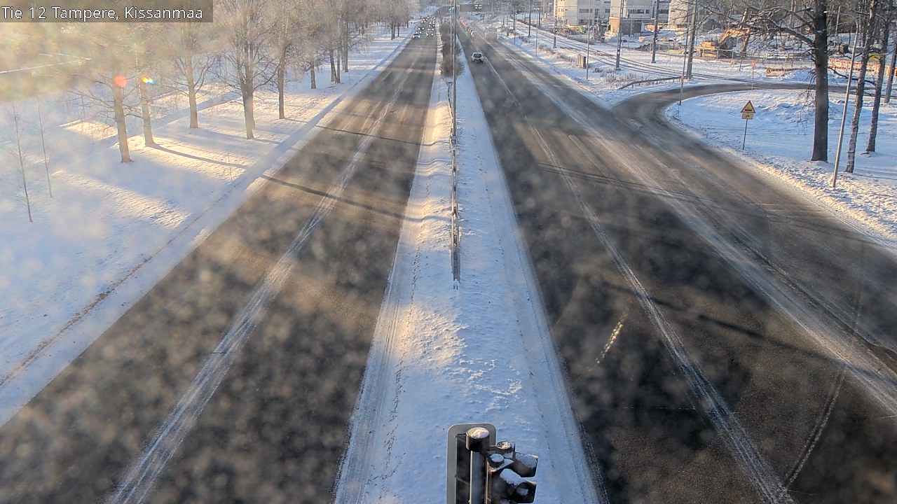 Weather Camera Image Road 12 Tampere, Kissanmaa, Tampere, Pirkanmaa