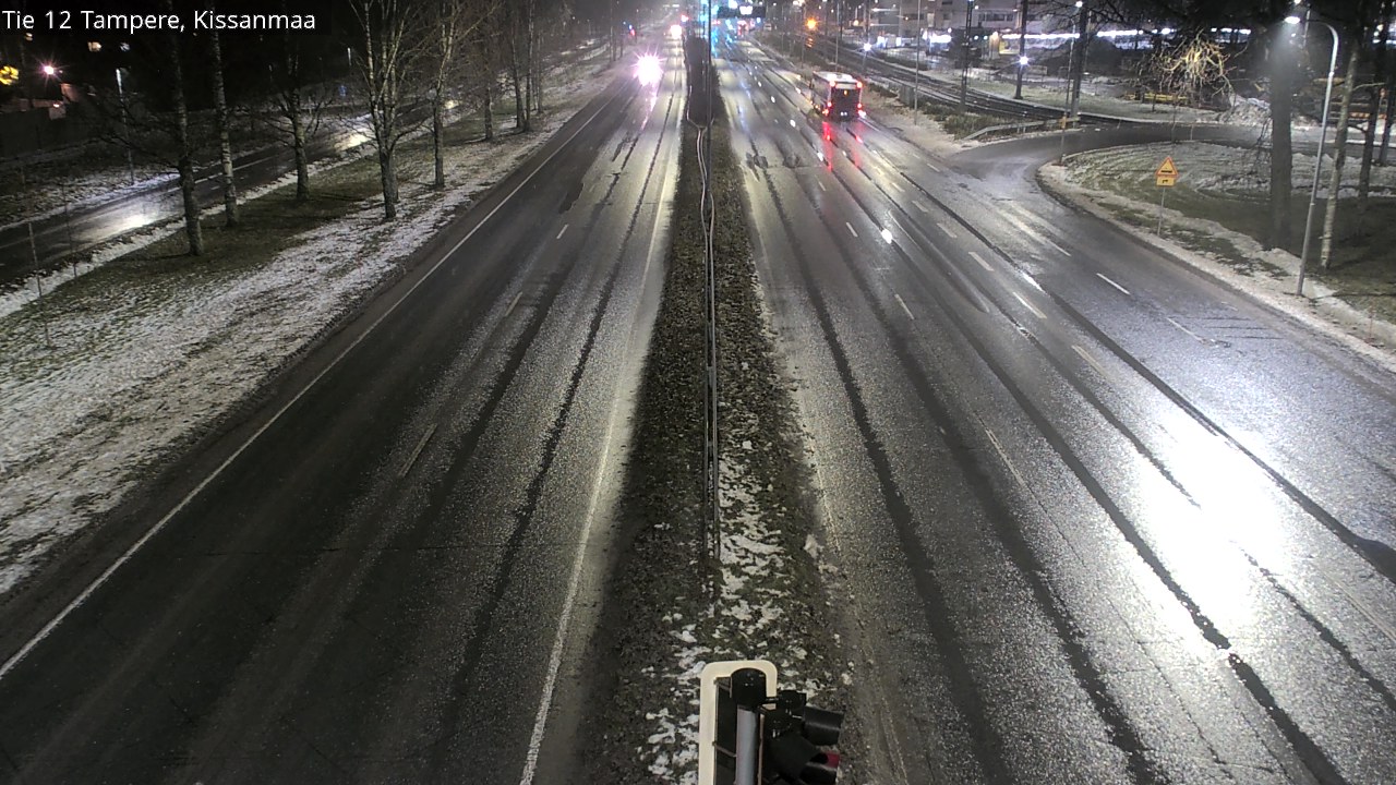 Weather Camera Image Väg 12 Tammerfors, Kissanmaa, Tampere, Pirkanmaa