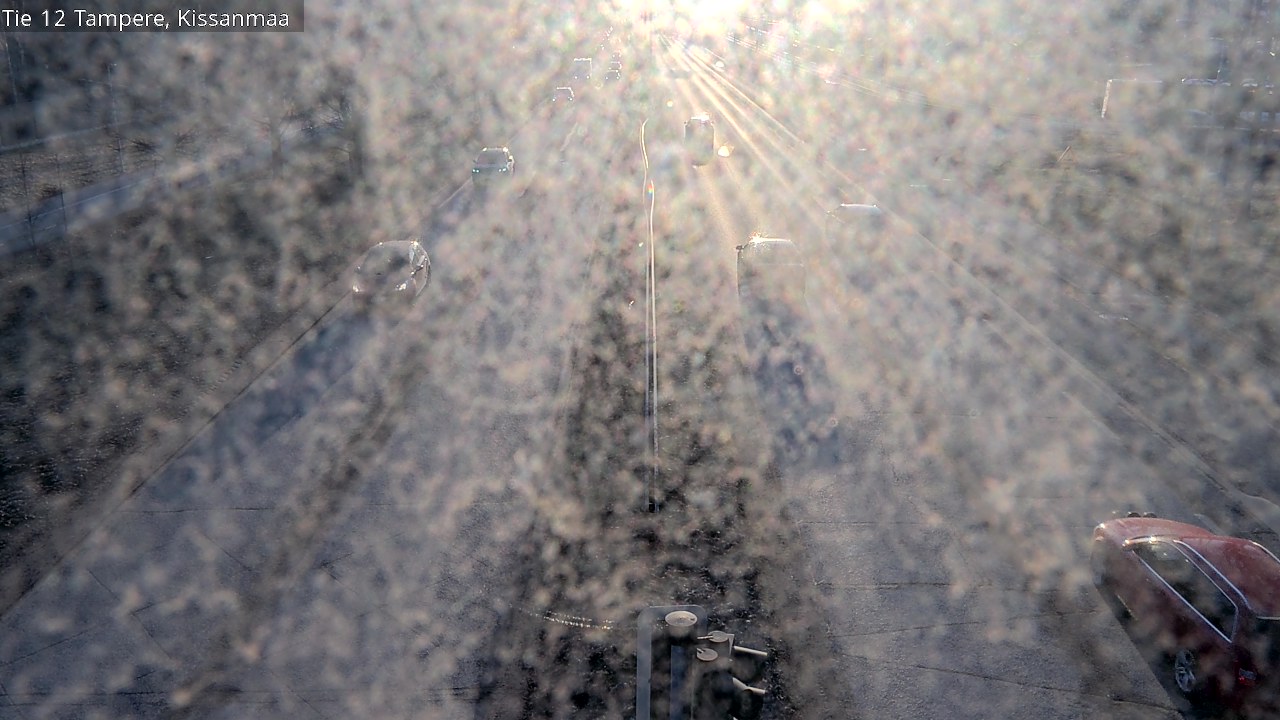 Weather Camera Image Väg 12 Tammerfors, Kissanmaa, Tampere, Pirkanmaa