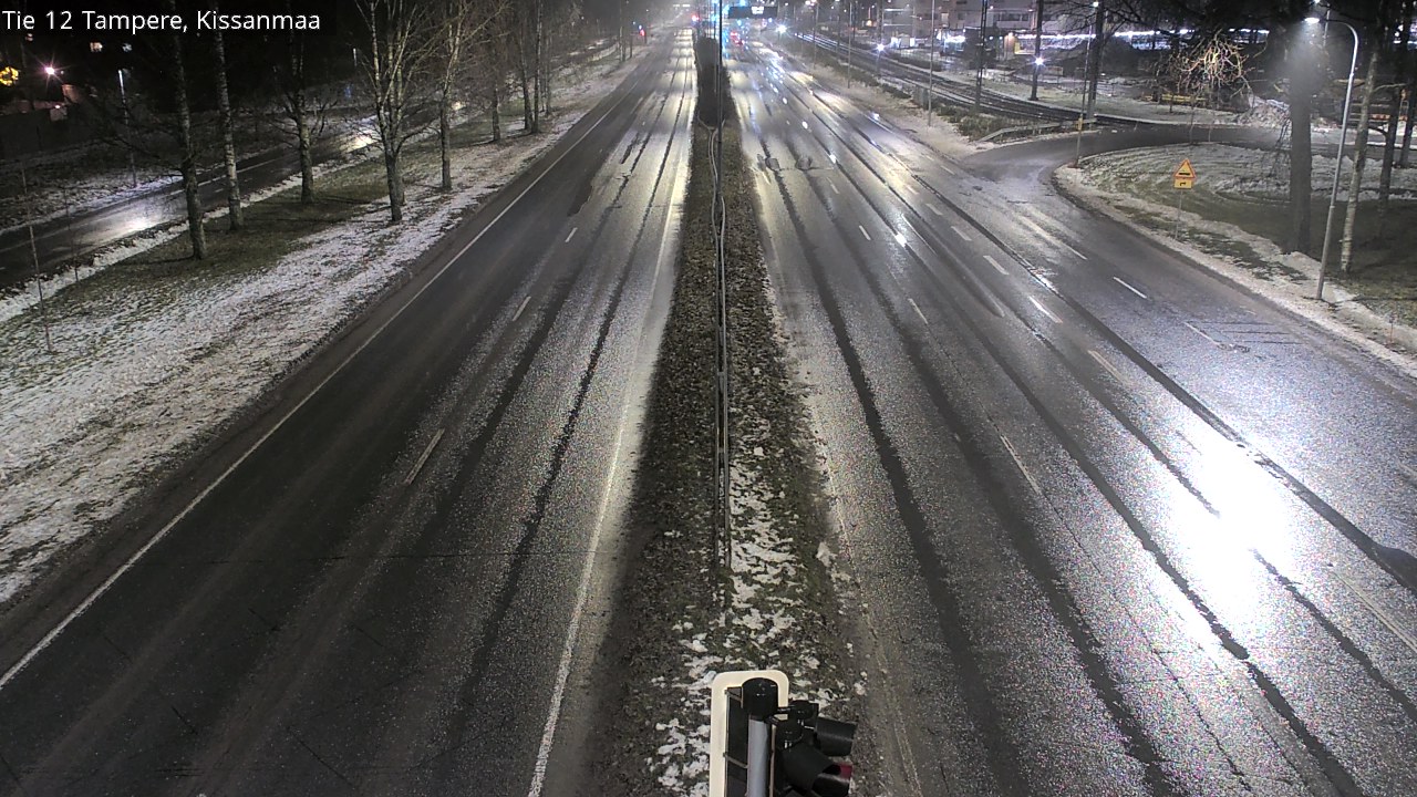 Weather Camera Image Väg 12 Tammerfors, Kissanmaa, Tampere, Pirkanmaa