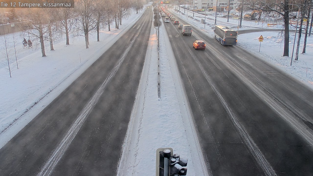 Weather Camera Image Väg 12 Tammerfors, Kissanmaa, Tampere, Pirkanmaa
