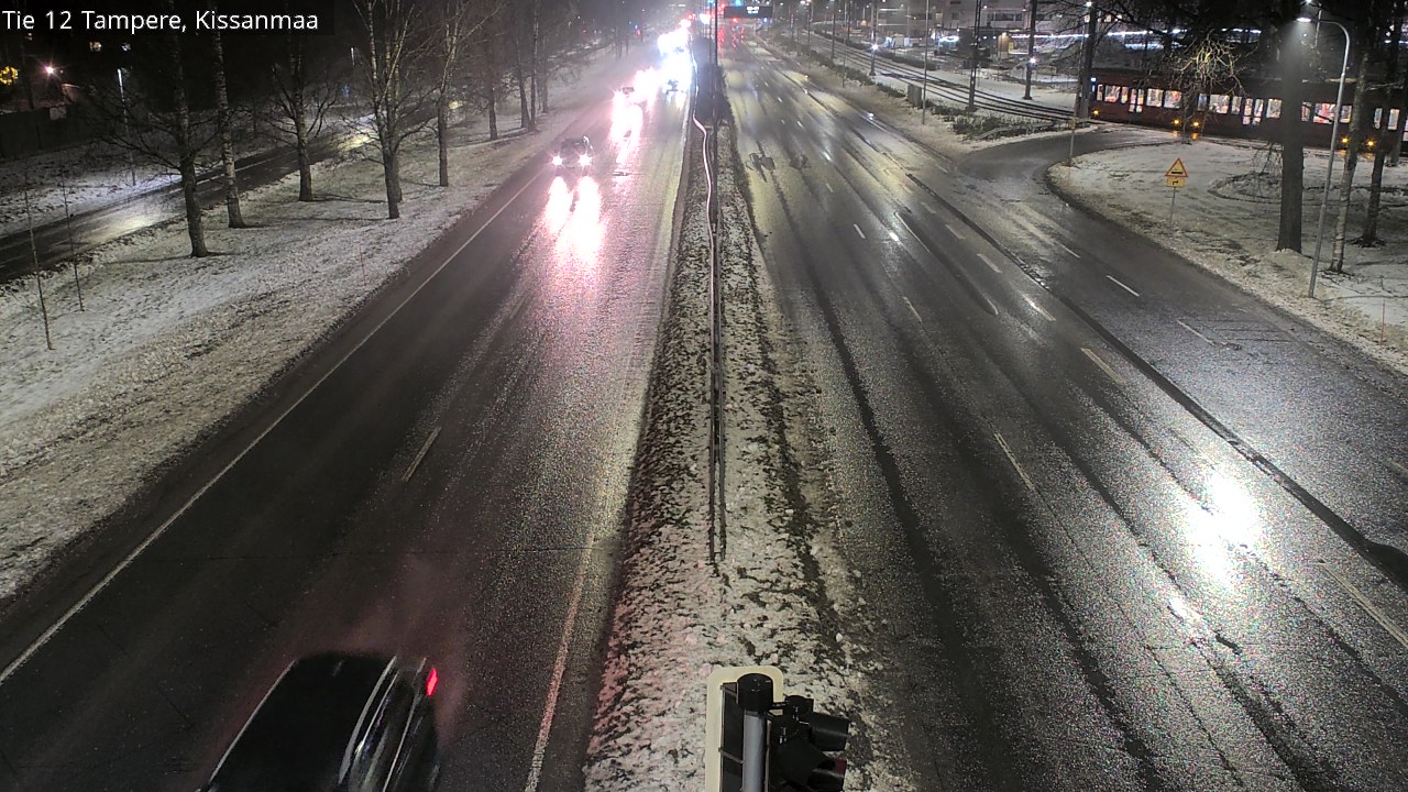 Weather Camera Image Väg 12 Tammerfors, Kissanmaa, Tampere, Pirkanmaa