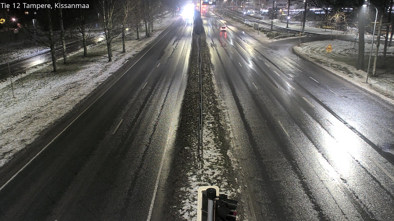 Weather Camera Image Väg 12 Tammerfors, Kissanmaa, Tampere, Pirkanmaa