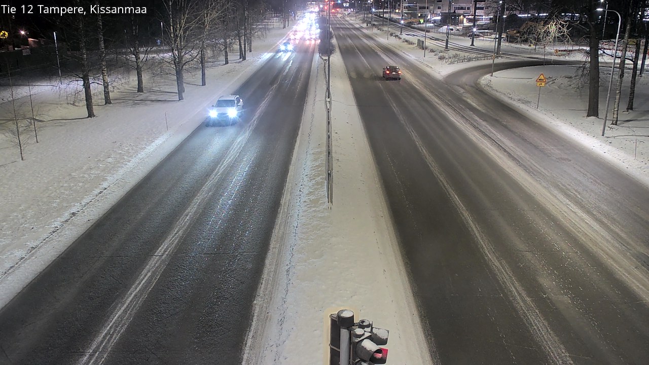 Weather Camera Image Väg 12 Tammerfors, Kissanmaa, Tampere, Pirkanmaa