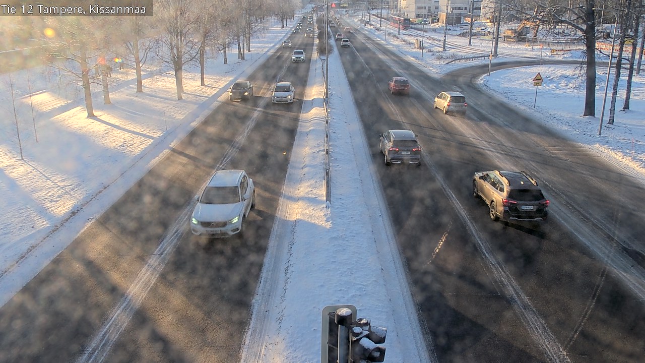 Weather Camera Image Road 12 Tampere, Kissanmaa, Tampere, Pirkanmaa