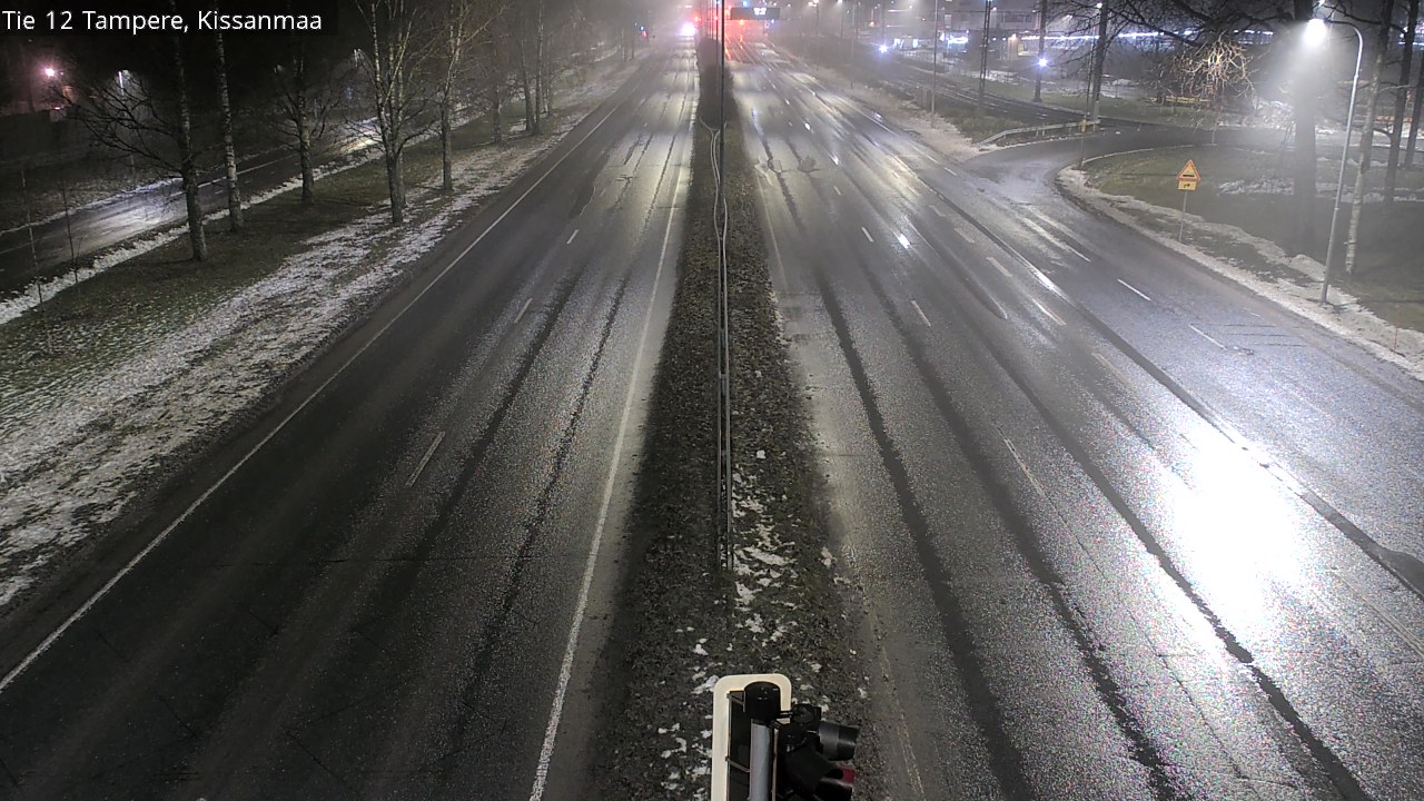 Weather Camera Image Väg 12 Tammerfors, Kissanmaa, Tampere, Pirkanmaa